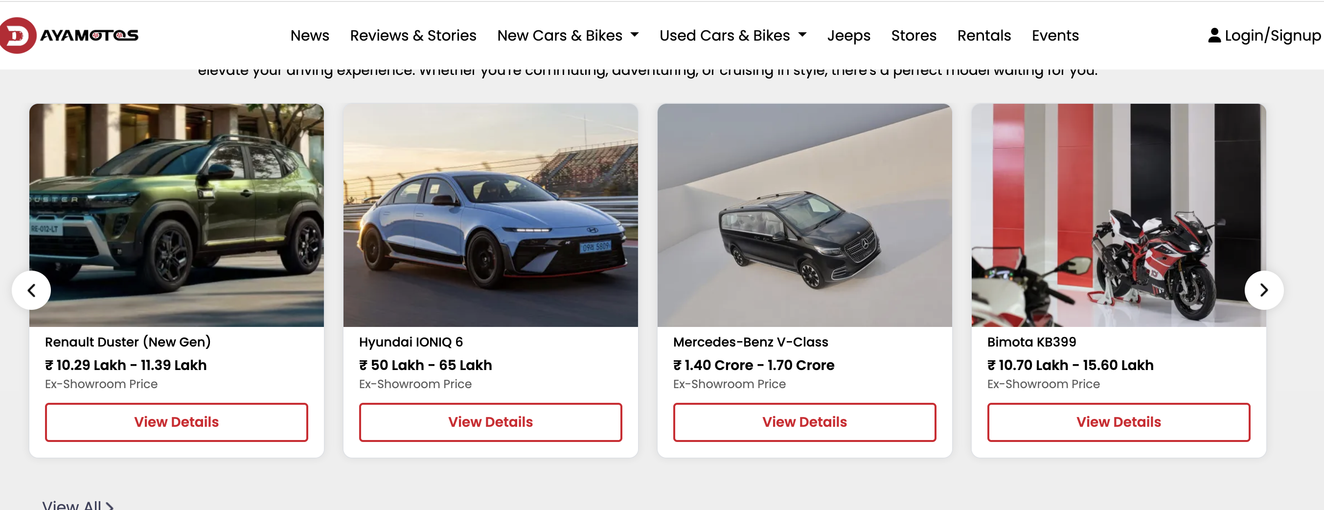 Multi Vendor Vehicle Marketplace And Luxury Ride Booking Platform